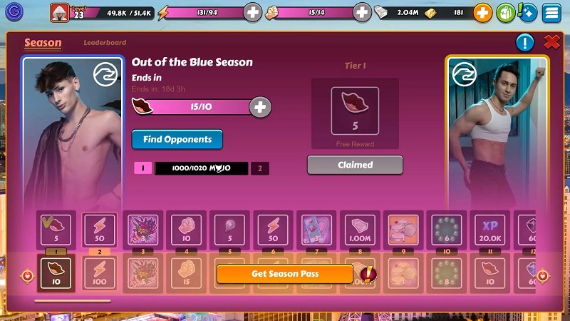 Gay Pornstar Harem game screenshot 3