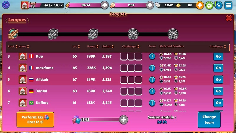 Gay Pornstar Harem game screenshot 7