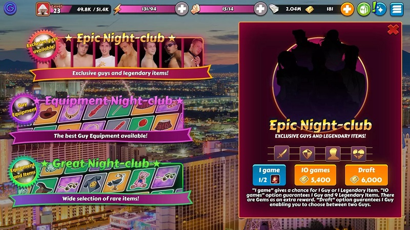 Gay Pornstar Harem game screenshot 8